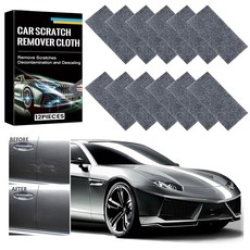 차량용 ZukQrivelig 12Pcs 스크래치 리무버 자동차 스크래치 천 리무버 나노 나노 스파클 천 자동차 스크래치 리무버 자동차 스크래치용 스파클 천 스크래치 스월
