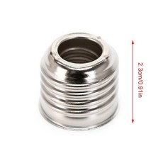 램프 홀더 변환기 소켓 전구 어댑터 플러그, 1. silver, 1개