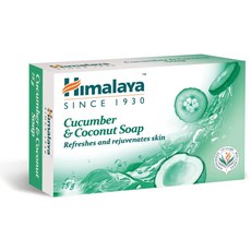 Himalaya Herbals Refreshing Cucumber Soap & Coconut Soap, 1개, 75g