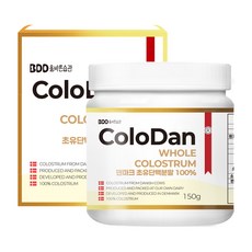 올바른습관 콜로단 24시간 착유 초유단백질 100% 덴마크직수입 프로틴 단백질분말, 1개, 150g