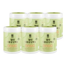 더작 절대 식물성 단백질 500g, 6개