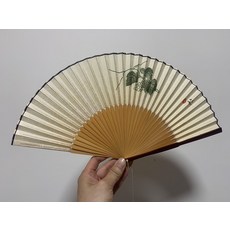 精品果實圖摺扇, 如圖所示, 1個