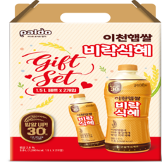팔도 이천햅쌀 비락식혜 선물세트 1.5L, 2개