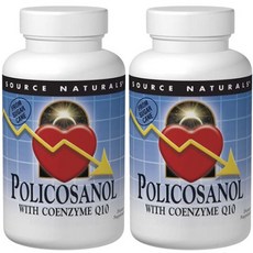 SOURCE NATURALS 甘蔗原素&輔酶Q10錠, 120顆, 2罐