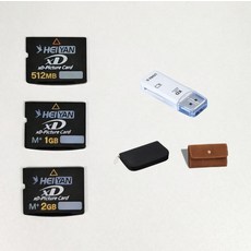 오래된 카메라용 XD 메모리카드 올림푸스 후지 호환 XD 카드 512MB 공식 표준 패키지, PVC 블랙