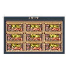 롯데햄 불고기 런천미트 8호 선물세트, 4세트