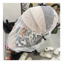 유모차 모기 통기 방충 외출 캐노피 아기 커버 차단 보호망 망사 그물, 1개, 상세페이지 참조