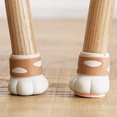 이소품 고양이발 의자 발커버 소음방지 다리캡 의자발캡, 1세트
