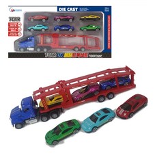 남자아이 메탈자동차 트레일러트럭세트 조카선물로 좋은 다양한차 선물용 생일