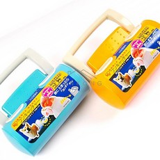 사렌콩 배변집게강아지 오렌지 강아지배변봉투캡슐케이스 배설물집게 풉백케이스