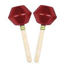 오르프 샌드 해머 나무 모래 마라카 소리나는 흔들기로 래틀 손잡이 쉐이커 타악기, d