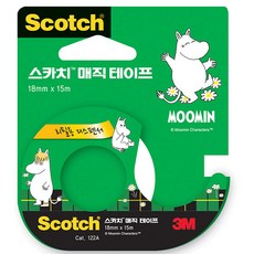 스카치 매직테이프 (122A 무민), 1개