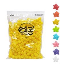글로벌이지 이지콘블럭 별(500pcs), 연두, 1개