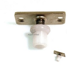 삼렌콩 하부촉 PVC 스프링 백색 슬라이딩도어하부가이드 미닫이문베어링 도어가이드, 1