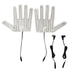 휴대용 전기 손난로 5V USB 가열 장갑 패드 전기 장갑 가열 시트 핸드 히팅 패드, Type A, 1세트, 7HH603170_SWX