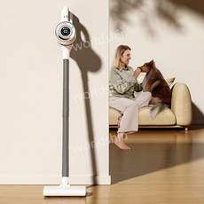 휴대용 무선 진공 청소기 18Kpa 55분 엉킴 방지 디자인 하드 플로어 카펫 애완 동물 털이 있는