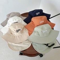 아동 방수 레터링 플랩캡 챙 모자 어린이 키즈벙거지