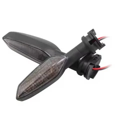 [호환] 야마하 MT09 트레이서 XSR900 2016-2020 YZF R15 R3 FZ-25 03 10용 LED 오토바이 방향지시등 플래셔, 01 2pcs smoke light