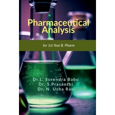 (영문도서) Pharmaceutical Analysis: For 1st year B. Pharm Paperback, Notion Press, English, 9798894467696