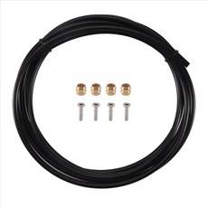 자전거 오일 디스크 브레이크 케이블 프레싱 링 자전거 유압 브레이크 케이블 호스 SHIMANO SRAM DEORE XTR과 호환용, 1개