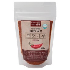 청정식품 국산 청양 굵은 고춧가루 매운맛, 1개, 300g