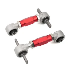 2PCS 자동차 지지대 서스펜션 암 알루미늄 합금 (혼다 시빅 K 시리즈/EK/EG 1988 2000 모델용), 01   Mainland, 01 Red