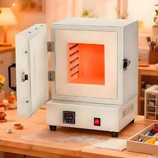 고온 실험실 용광로 전기 세라믹 실험실 머플 용광로 2102 ℉ 2000W 주얼리플라스터 가공 및 DIY 프로젝트용 밀폐 오븐, 고온 실험실 용광로 전기 세라믹 실험실 머플 용광로 2
