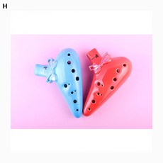 리본 오카리나 알토C, 블루, 1개