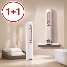 살림양품 미니 밀대 걸레 1+1 손이 보송보송한 스퀴지 주방 욕실 물기제거, 2개