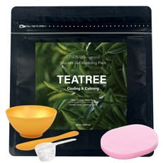 린제이 리네추럴 티트리 모델링팩+팩도구3종+세안스펀지 해면 5종세트, 1개, 1개입