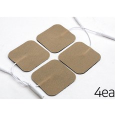 디웰 의료용전극 저주파패드 핀타입 PI-5500 5cm x 5cm 1조 4개입, 4개