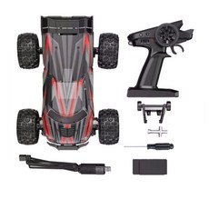 美嘉欣 無刷四驅遙控高速越野車, 16210 2S版,全配(整套充電)