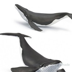 글샵 혹등고래 모형 피규어