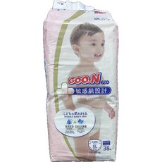 GOO.N大王 敏感肌 黏貼型尿布，呵護寶寶嬌嫩肌膚，透氣舒適，新手爸媽推薦, 1個