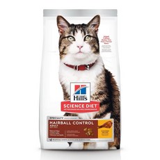 希爾思 Hill's 成貓化毛配方 貓飼料, 1包, 1.58kg, 雞