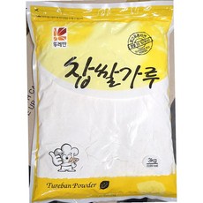 뚜레반 찹쌀 가루 복합 3k 4개 분말