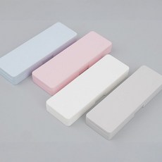 5칸 일자형 다용도 수납함 아크릴정리함, 핑크, 핑크