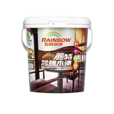 虹牌油漆 麗特水性戶外護木漆, 1個