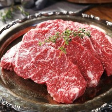 만블링 한우 채끝구이, 4개, 200g