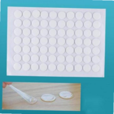 양면 원형양면테이프 테이프 초강력 원형 실리콘 양면스티커 70개입 양면테이프 원형양면스티커 스티커, 본상품