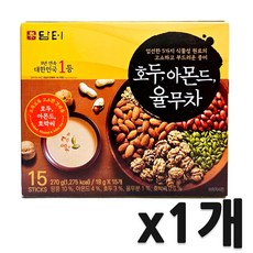 담터 호두아몬드 율무차 15T, 270g, 1개