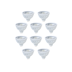 데이온 LED 할로겐 MR16 8W 12V, 10개, 주백색