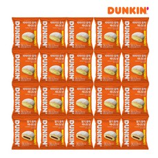 [던킨] 바바리안 듬뿍 미니도넛 25g x 15개 + 딸기 듬뿍 미니도넛 25g x 5개, 단품