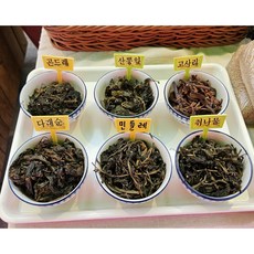 [고봉상회]청강원도 건나물 국내산 곤드레 다래순 고사리 취나물 뽕 건강 반찬, 1개, 모듬나물 100g