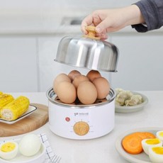 전기 계란찜기 달걀 삶는기계 에그쿠커 고구마 만두 찜기
