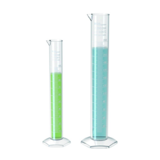국내산 메스실린더 투명 PMP, 1개, 250ml