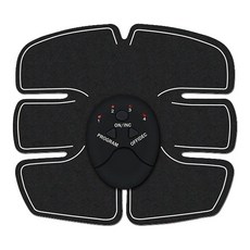 이지슬림 충전형 ems 저주파복근운동기 근육테이프 풀세트 뱃살 다이어트, 건전지형복부운동기(본체+패드)