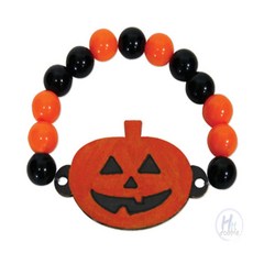 더블H샵 비즈팔찌 만들기 호박