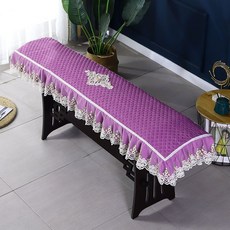 天逸格190g/m²加厚防塵古箏罩簡約現代中國風家用, 名勝紫（琴罩）+送指甲, 1個