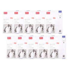 BYC 男款素色純棉背心 10入